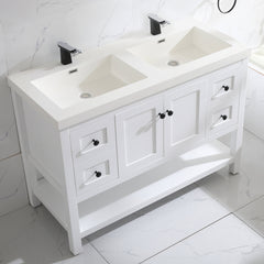 Dowell 48" Bathroom Freestanding Vanity with Two Doors and One Shelves - 035 48 Series