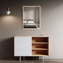 Dowell Framelit LED Bathroom Mirror - 5002 Series, Wall-Mounted Vanity Mirror, Modern Sleek Frameless Design, Energy-Efficient LED Lighting