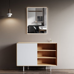 Dowell Framelit LED Bathroom Mirror - 5002 Series, Wall-Mounted Vanity Mirror, Modern Sleek Frameless Design, Energy-Efficient LED Lighting