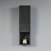 Dowell 9" Wall-Mounted Bathroom Cabinet, Soft-Close Door, Three Shelves