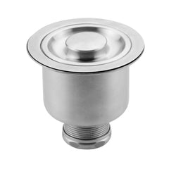 Dowell 3-1/2" Kitchen Sink Drain Set with Strainer Basket, Stopper - 6011 02 Series