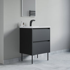 Dowell 8" Metal Furniture Legs - 7004 008 Series - Set of 4, Heavy Duty, Vanity/Cabinet/Sofa/Bench