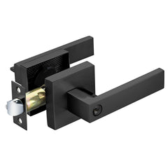 Dowell Door Lock,Square Door levers for Bathroom, Bedroom, and Rooms
