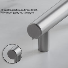 Dowell Cabinet Handle, Stainless Steel/Aluminum Construction Bar Plulls 3001 Series