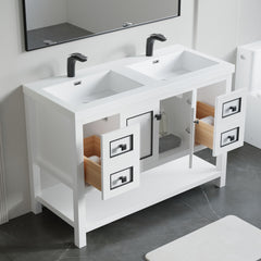 Dowell 48" Bathroom Freestanding Vanity with Two Doors and One Shelves - 035 48 Series