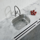 Dowell 23" Kitchen Undermount Sink - 9" Deep Bowl, Stainless Steel 18/16 Gauge - 6001 Series