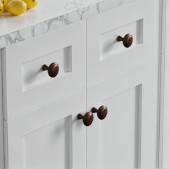 Dowell 1-1/4" Cabinet Pulls - Zinc Alloy, Round - 3185 030 Series