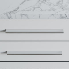 Dowell Cabinet Handles-Aluminum Cabinet Drawer/Door Finger Pulls-3064 Series