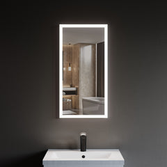 Dowell Framelit LED Bathroom Mirror- 5011 Series, Wall-Mounted Vanity Mirror, Modern Sleek Frameless Design, Energy-Efficient LED Lighting