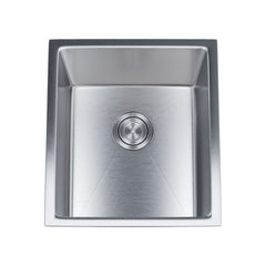 Dowell 16" Kitchen Undermount Sink - Stainless Steel 18 Gauge, 9" Deep - 6005 1618 Series