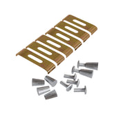 Dowell Undermount Kitchen Sink Clips - 10 Pack (60 Clips/Screws/Anchors) - 6011 11 Series