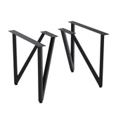 Dowell 13" Metal Furniture Legs - Hairpin, Heavy Duty, Vanity/Cabinet/Sofa/Bench, Set of 2 - 7001 013 Series