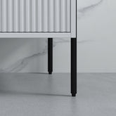 Dowell 8-1/16" Metal Furniture Legs - Straight, Set of 4 - 7010 007 Series