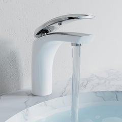 Dowell Bathroom Sink Faucet - Low Spout, Single Handle, Single Hole - 8001 017 Series