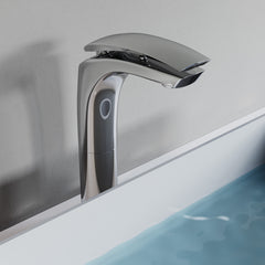 Dowell Vessel Sink Bathroom Faucet - 8001 018 Series - High Spout, Single Handle, Single Hole