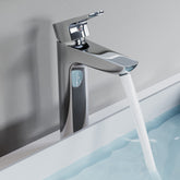 Dowell Vessel Sink Bathroom Faucet - 8001 022 Series - High Spout, Single Handle, Single Hole