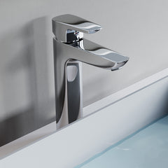 Dowell Vessel Sink Bathroom Faucet - 8001 022 Series - High Spout, Single Handle, Single Hole
