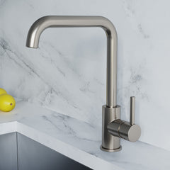 Dowell Kitchen Sink Faucet - One Handle, Single Hole, High Arc - 8002 008 Series