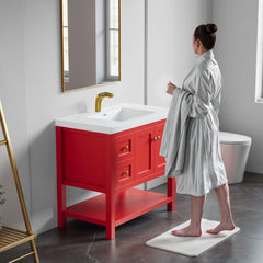 Dowell 36" Bathroom Freestanding Vanity with Two Doors and One Shelves - 035 36 Series