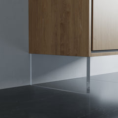 Dowell 037 Series 48" Bathroom Vanity with Single Basin Soft-Close Doors Four Shelves