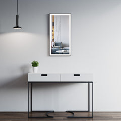 Dowell LED Wall Mirror with Black Aluminum Frame - Bathroom, Living Room, Bedroom, Lobby - 5005 Series