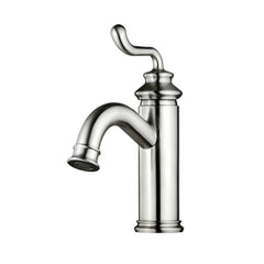 Dowell Bathroom Sink Faucet - 8001 001  Series - Low Arc, Single Handle, Single Hole