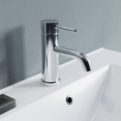 Dowell Bathroom Sink Faucet - Single Handle, Single Hole - 8001 011 Series