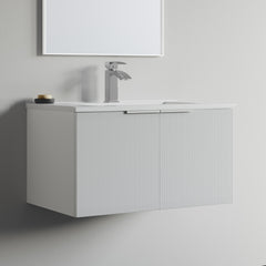 Dowell Bathroom Sink Faucet - 8001 013 Series - Low Arc, Single Handle, Single Hole