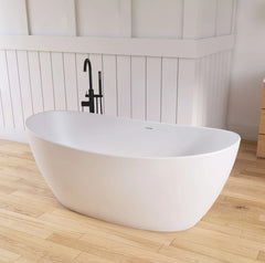 Dowell 65" Modern Solid Surface Freestanding Bathtub Deep Soaking Tubs-BT236 Series