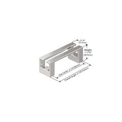 Dowell Cabinet Handle, Drawer/Door Bar Pulls/Handles- 3137 Series