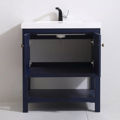 Dowell 30" Bathroom Freestanding Vanity with Two Doors and One Shelves - 035 30 Series