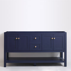 Dowell 60" Bathroom Freestanding Vanity with Four Doors, One Drawers and One Shelves - 035 60  Series