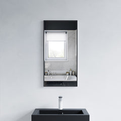 Dowell 16-1/8"/31-1/2" Rectangular Wall Mirror for Bath/Living Room/Hallway - Aluminum Frame - 5004 Series