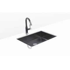 Dowell 19" Bathroom Undermount Sink - 4-3/8" Deep Bowl, Stainless Steel 18 Gauge - 6001 1915 Series