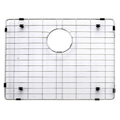 Dowell 23" L x 18" W Handcrafted Undermount Kitchen Sink 18 Gauge Stainless Steel 10" Depth Single Bowl With Grid Strainer