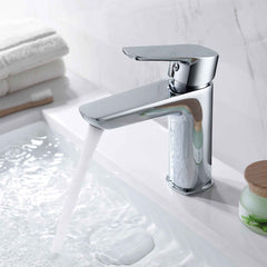 Dowell Bathroom Sink Faucet - Single Handle, Single Hole - 8001 021 Series