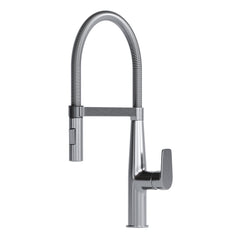 Dowell Kitchen Sink Faucet - 8002 016 Series - High Arc, Pull-Down Sprayer, Single Handle, Single Hole