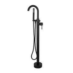Dowell Freestanding Bathtub Faucet - 8003 001 Series, Floor Mounted Brass Bathroom Tub Faucets with Hand Shower